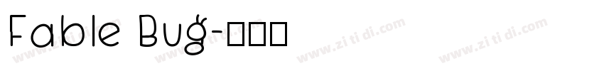 Fable Bug字体转换